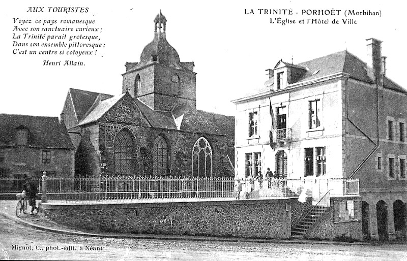 Eglise de la Trinit-Porhot (Bretagne).