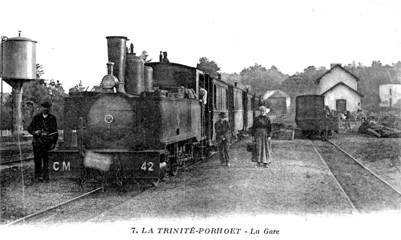 Gare de la Trinit-Porhot (Bretagne).