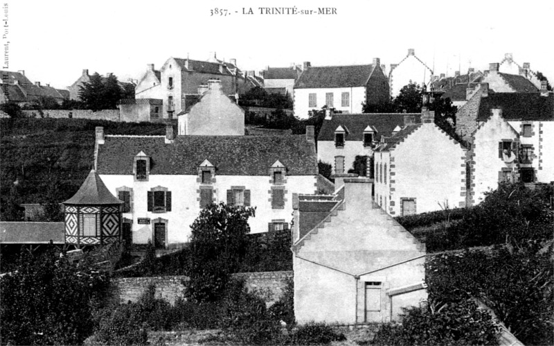 Ville de la Trinit-sur-Mer (Bretagne).