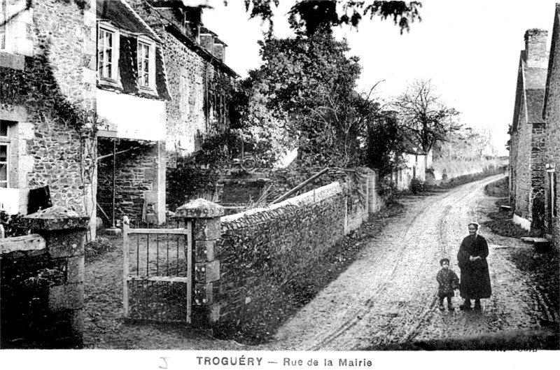 Ville de Trogury (Bretagne).
