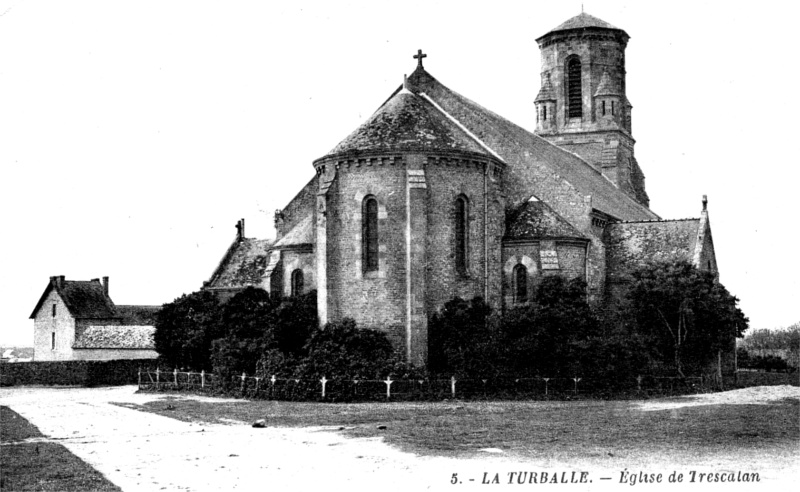 Eglise de La Turballe (anciennement en Bretagne).