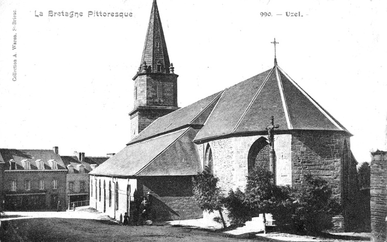 Eglise d'Uzel (Bretagne).