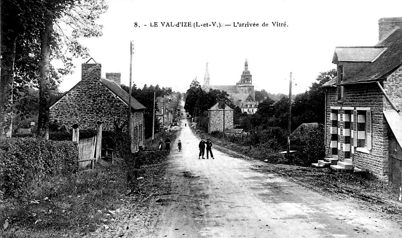 Ville de Val-d'Iz (Bretagne).