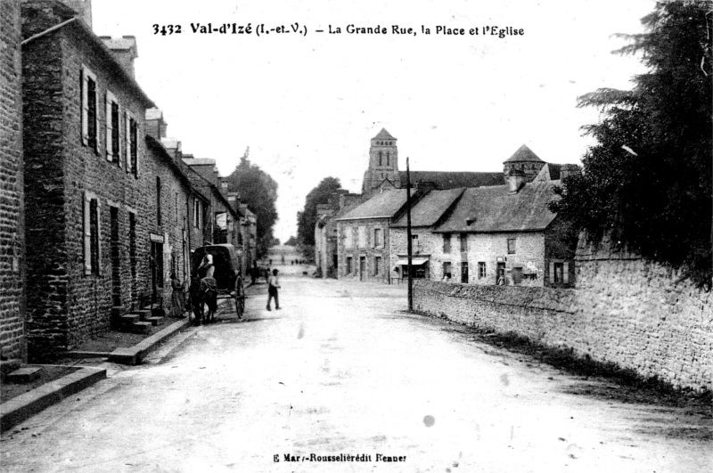 Ville de Val-d'Iz (Bretagne).