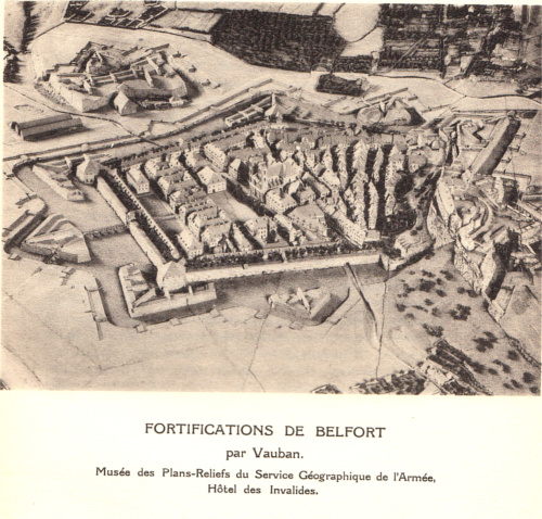 Fortification de Belfort par Vauban