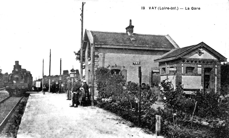 Gare de Vay (anciennement en Bretagne).