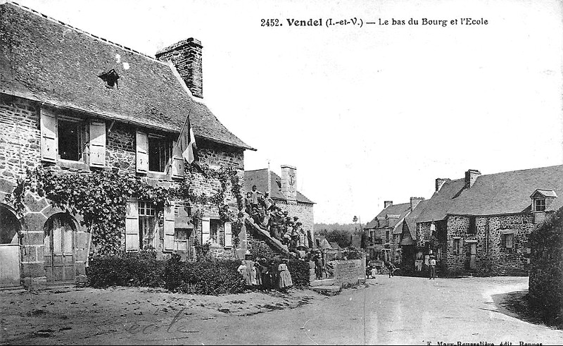 Ville de Vendel (Bretagne).