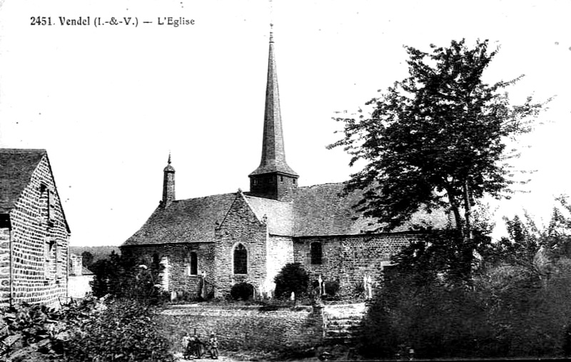 Eglise de Vendel (Bretagne).