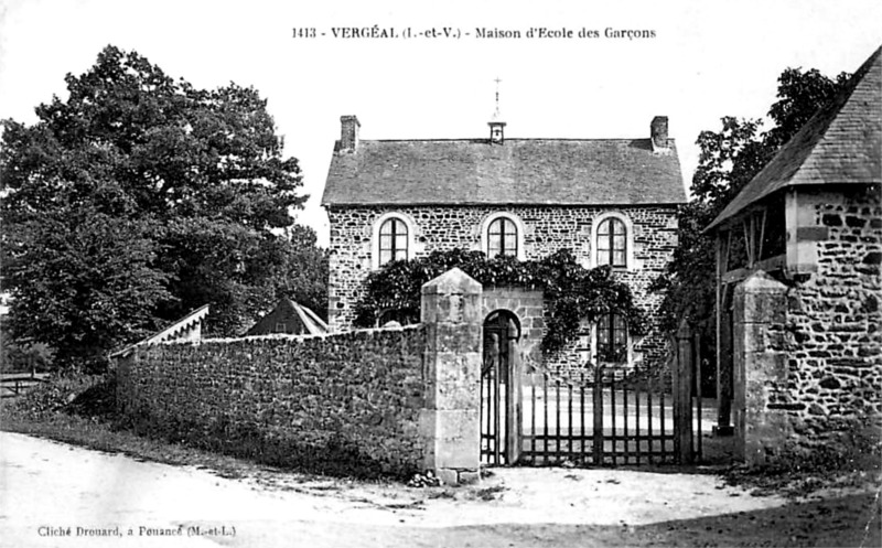 Ville de Vergal (Bretagne).