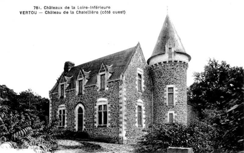 Chteau de la Chtelire  Vertou (anciennement en Bretagne).