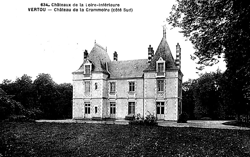 Chteau de la Grammoire  Vertou (anciennement en Bretagne).