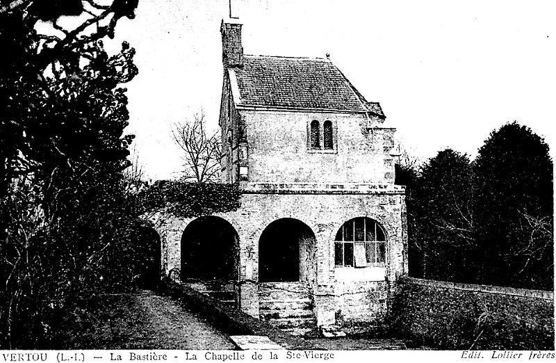 Chapelle de la Bastire  Vertou (anciennement en Bretagne).
