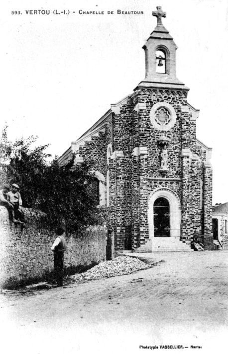 Chapelle de Beautour  Vertou (anciennement en Bretagne).