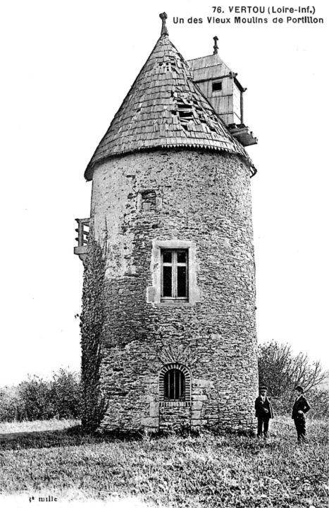 Moulin  Vertou (anciennement en Bretagne).