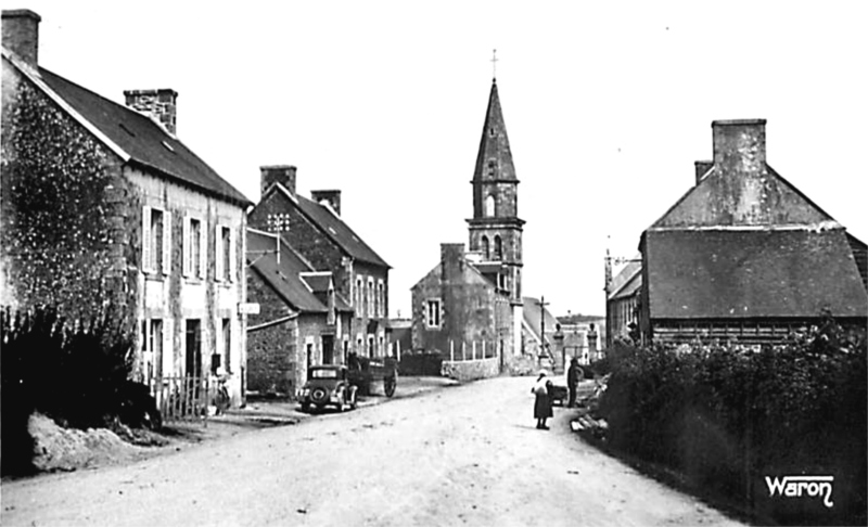 Ville du Vieux-Bourg (Bretagne).