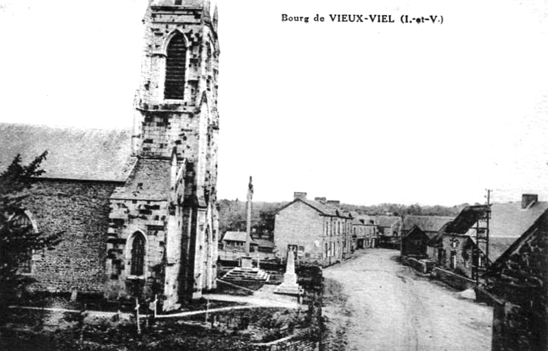 Ville de Vieux-Viel (Bretagne).