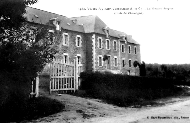 Ville de Vieux-Vy-sur-Couesnon (Bretagne).