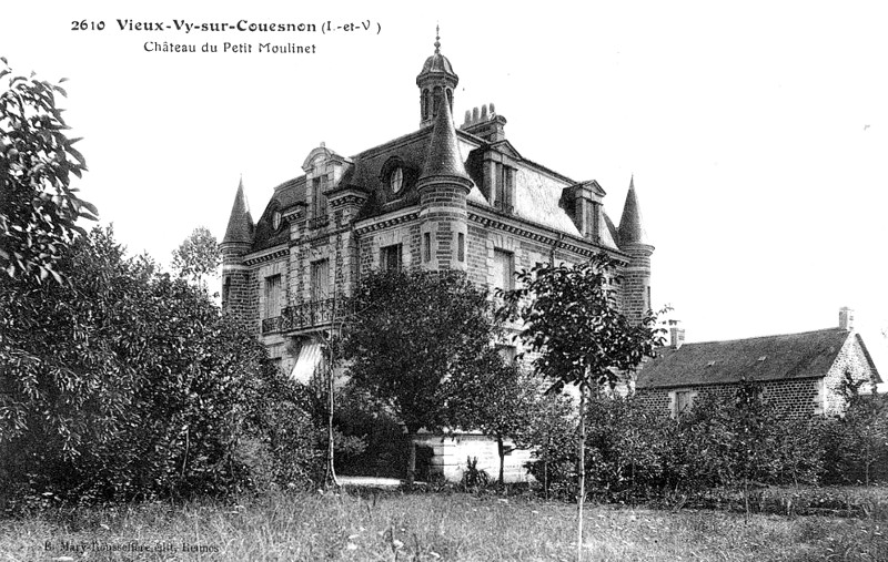 Chteau de Moulinet  Vieux-Vy-sur-Couesnon (Bretagne).