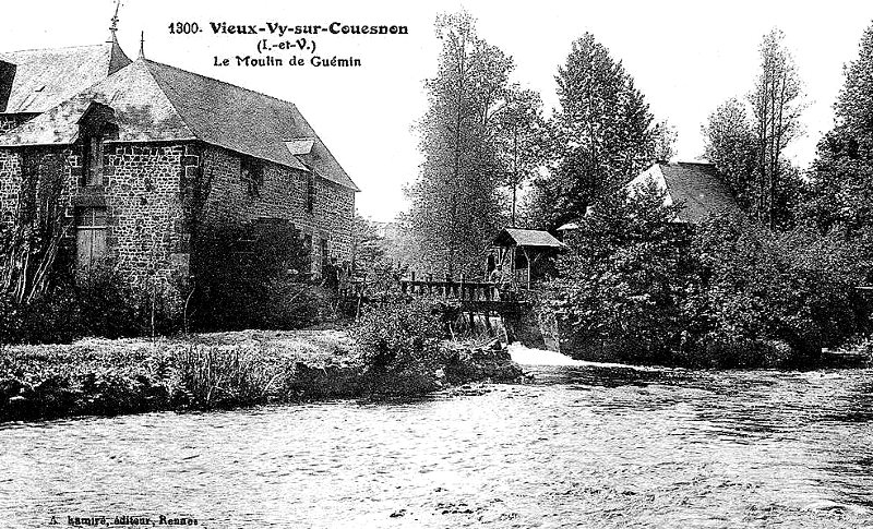 Moulin de Vieux-Vy-sur-Couesnon (Bretagne).