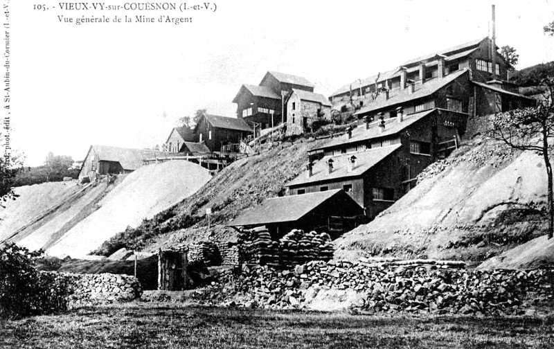 Mine de Vieux-Vy-sur-Couesnon (Bretagne).