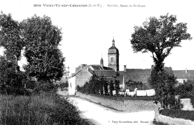 Ville de Vieux-Vy-sur-Couesnon (Bretagne).