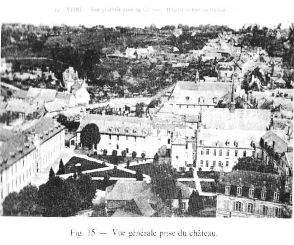 Vitr� (Bretagne) : L'h�pital Saint-Nicolas.