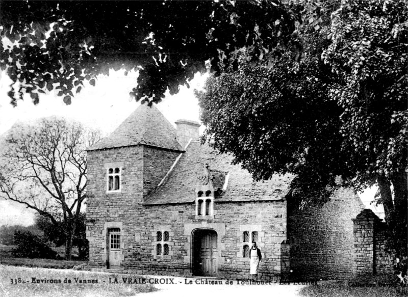 Château de Toulhoët à La Vraie-Croix (Bretagne).