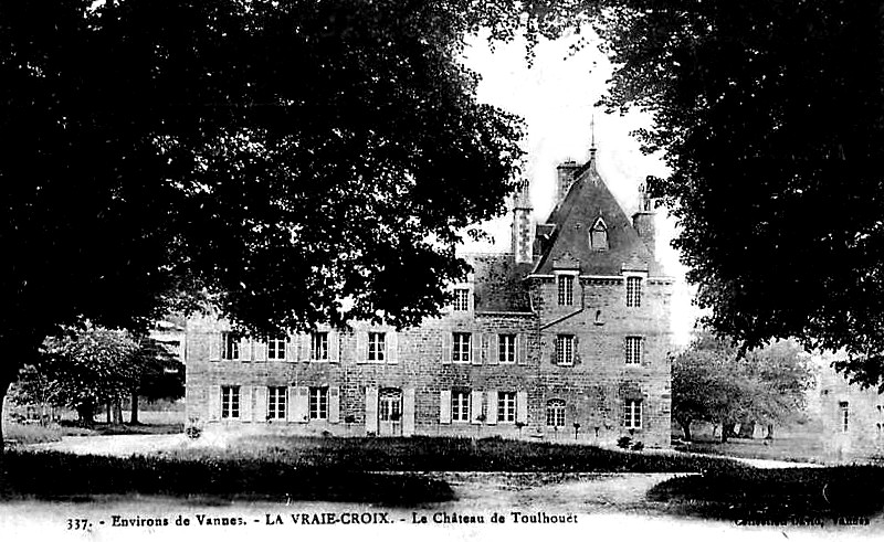 Château de Toulhoët à La Vraie-Croix (Bretagne).