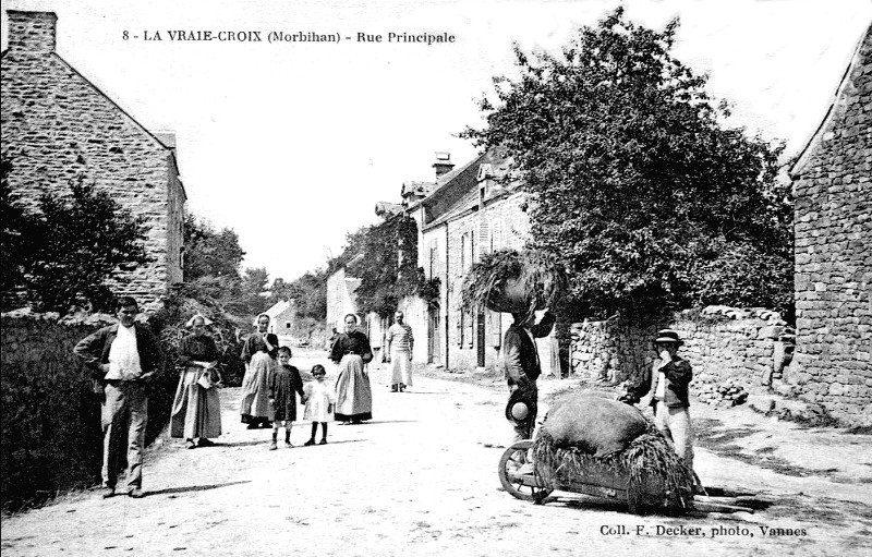 Ville de La Vraie-Croix (Bretagne).