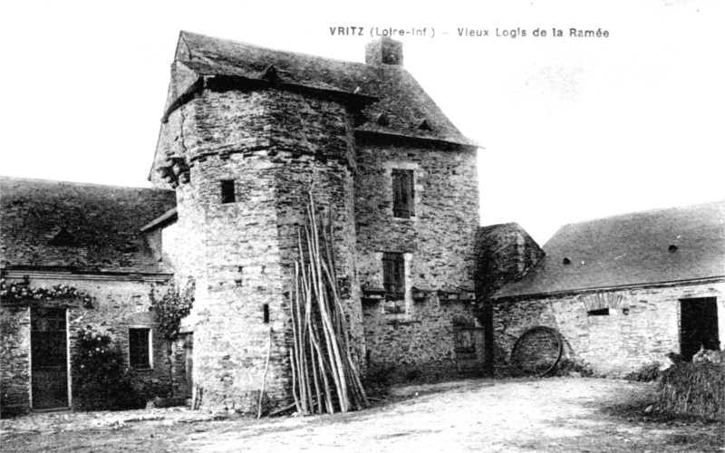 Manoir de La Rame  Vritz (anciennement en Bretagne).