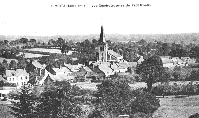 Ville de Vritz (anciennement en Bretagne).
