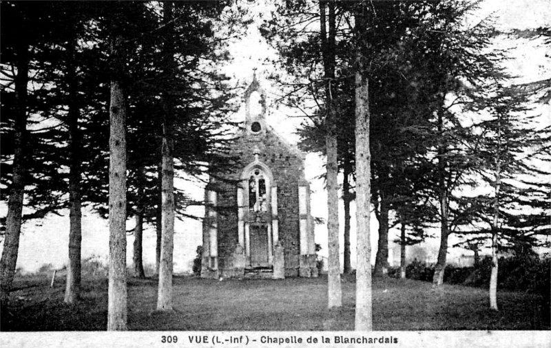 Chapelle de la Blanchardais  Vue (Bretagne).