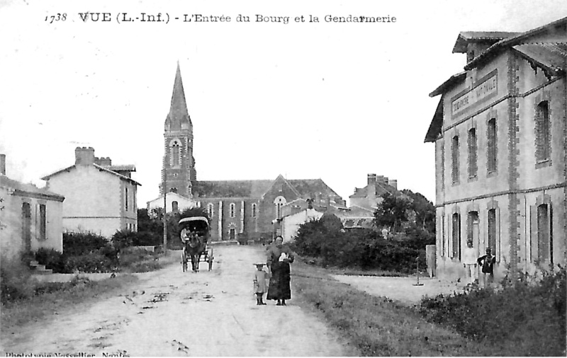 Ville de Vue (Bretagne).