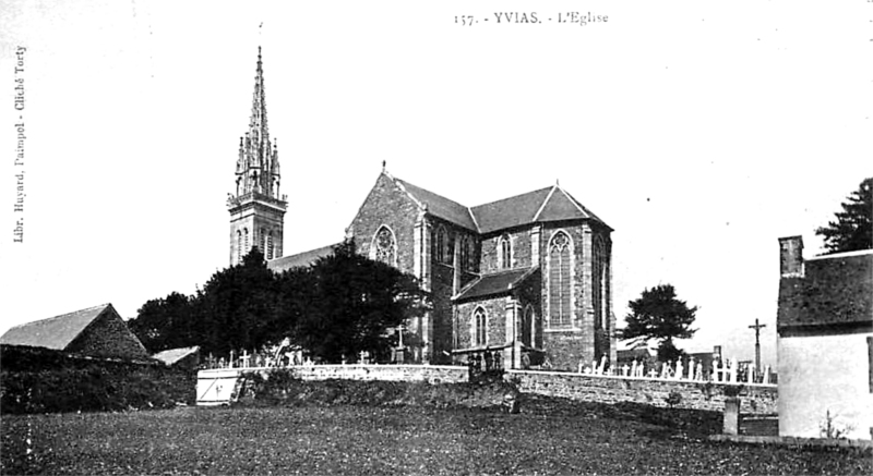 Eglise d'Yvias (Bretagne).